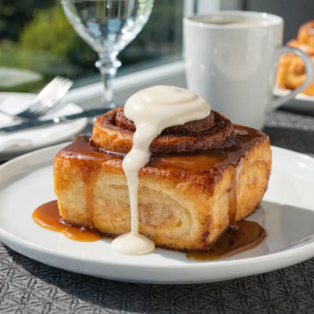 Cinnamon Roll French Toast Casserole