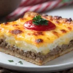 Sausage Egg and Cream Cheese Hashbrown Casserole