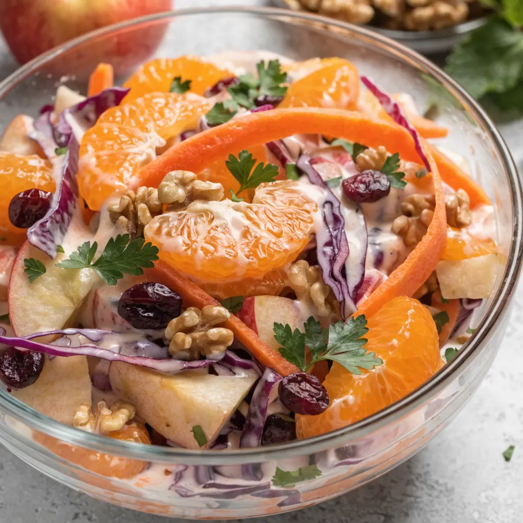 Crunchy Apple Carrot Salad