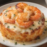Gourmet Seafood Cassolette Recipe baked with shrimp, scallops, and creamy cheese sauce