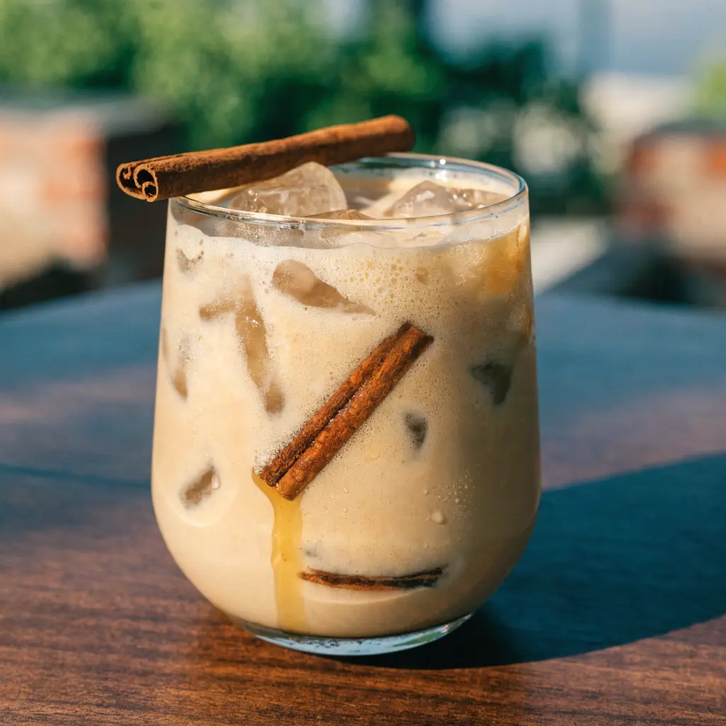 Iced Cinnamon Honey Latte