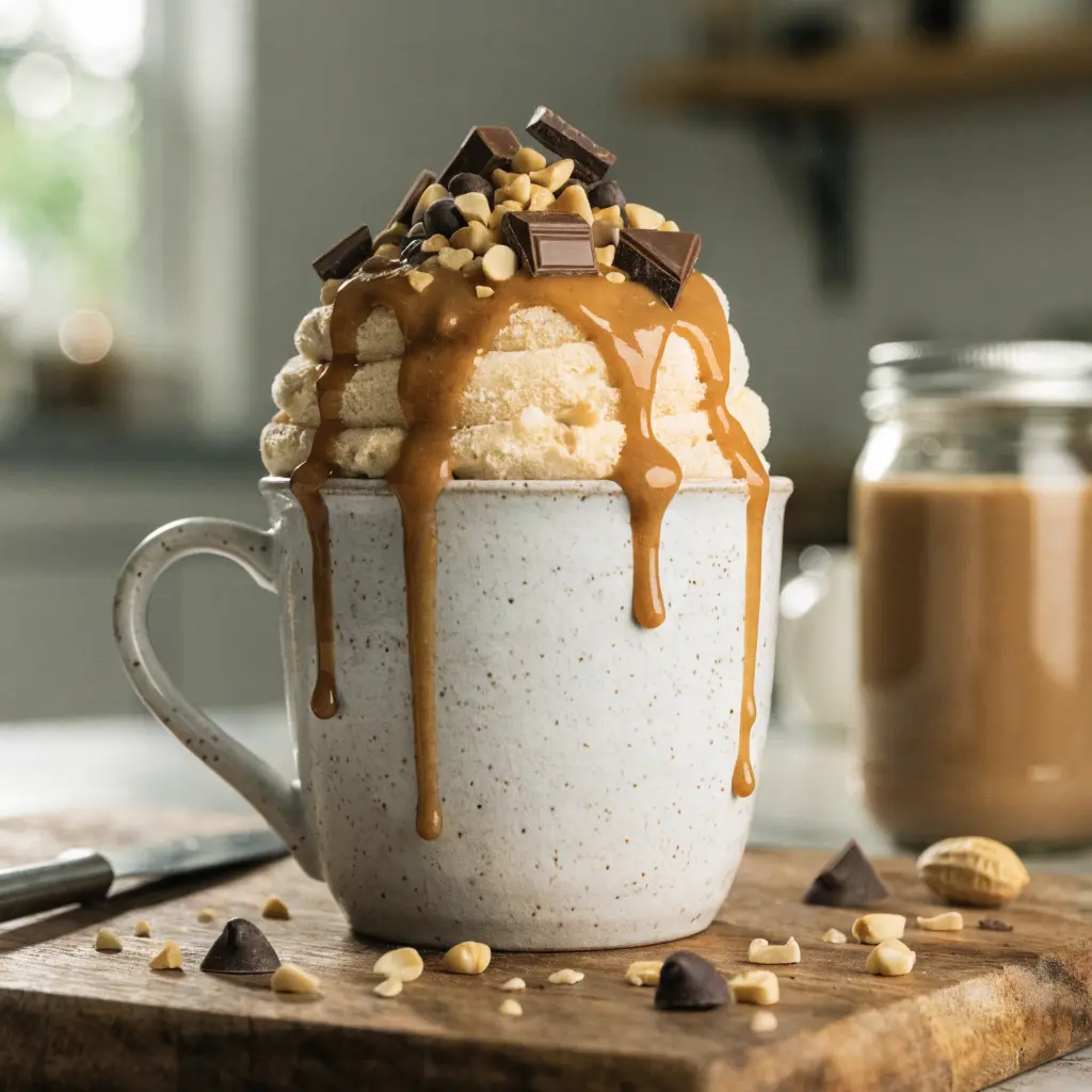 Peanut Butter Mug Cake