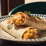 Baked Street Corn Dip Taquitos