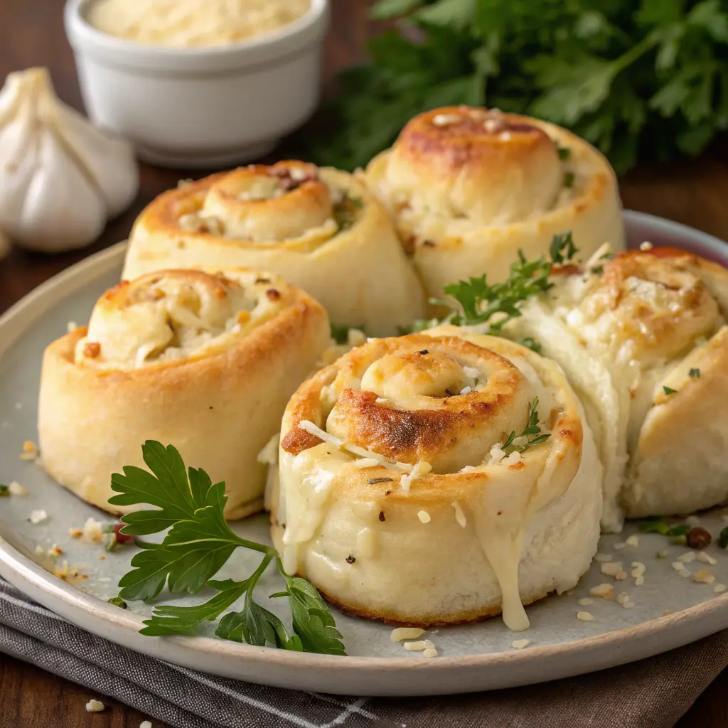 Cheese Garlic Rolls Recipe
