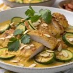 Coconut Chicken and Zucchini Curry