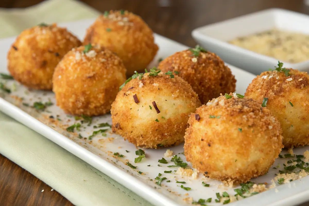 Golden and Crunchy Crab Bombs Recipe with crispy panko