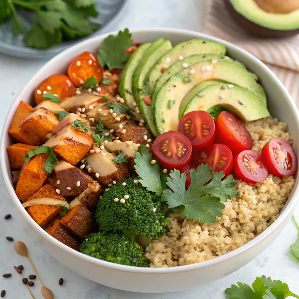Meatless Grain Bowl recipe