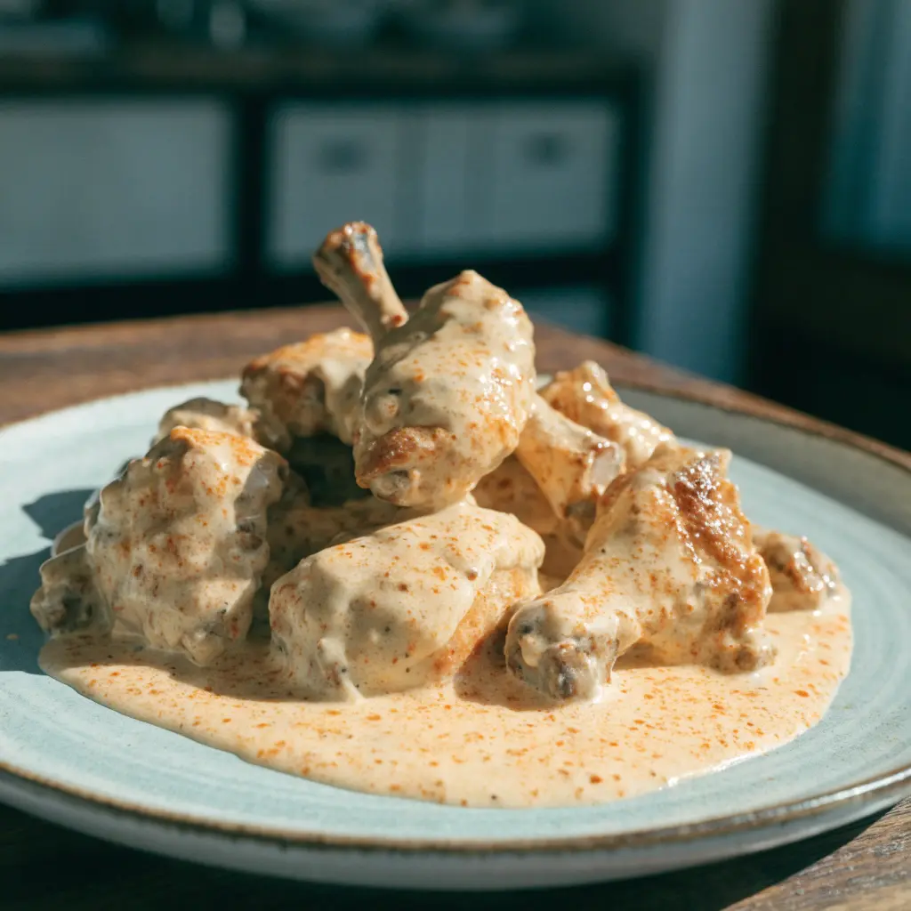 Chicken with Cajun Cream Sauce
