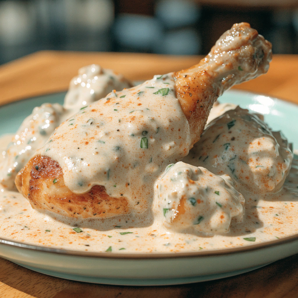 Chicken with Cajun Cream Sauce