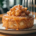 Glazed Honeycrisp Apple Fritter Cake