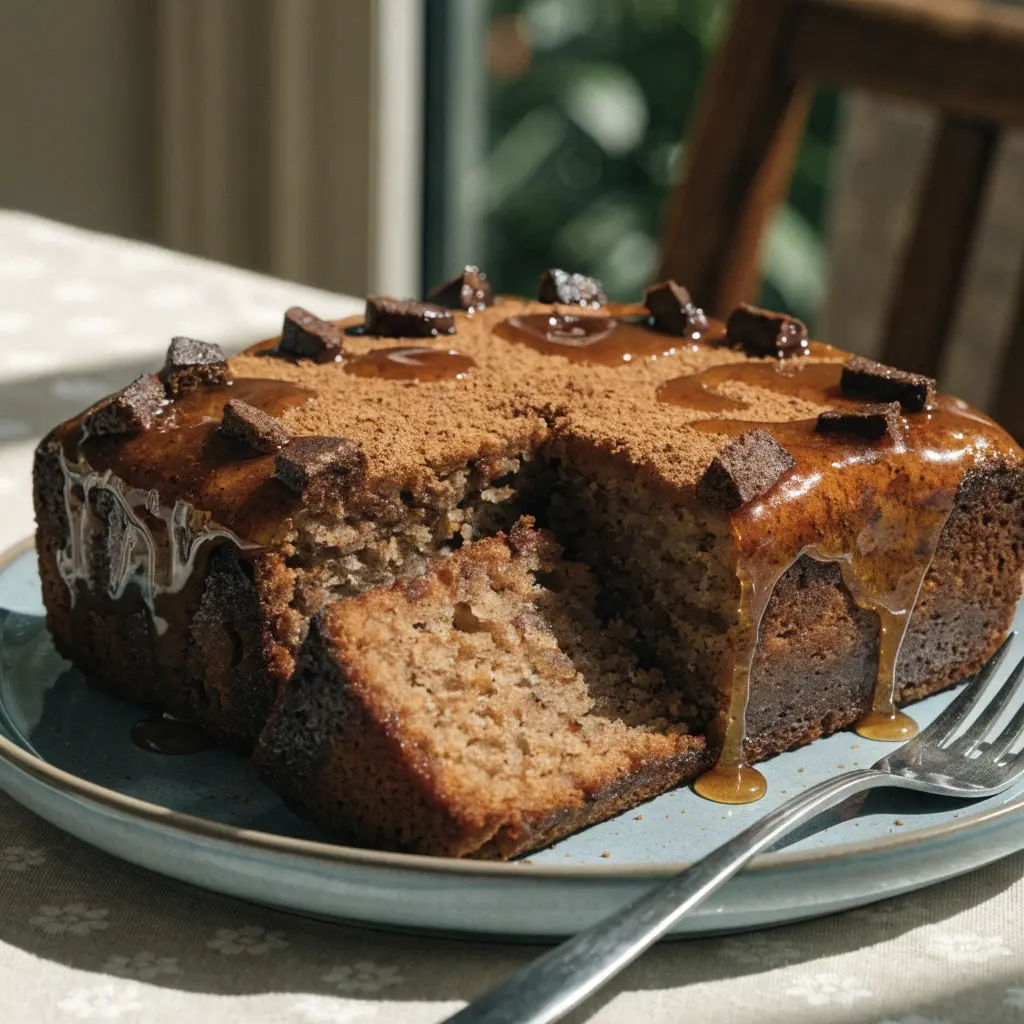 Sticky Cinnamon Syrup Cake Recipe