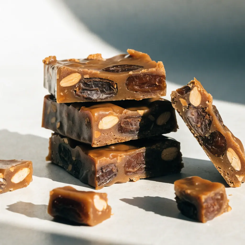 Date-Caramel Candy Bars recipe