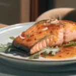 Hot Honey Salmon Recipe with Sticky Glaze