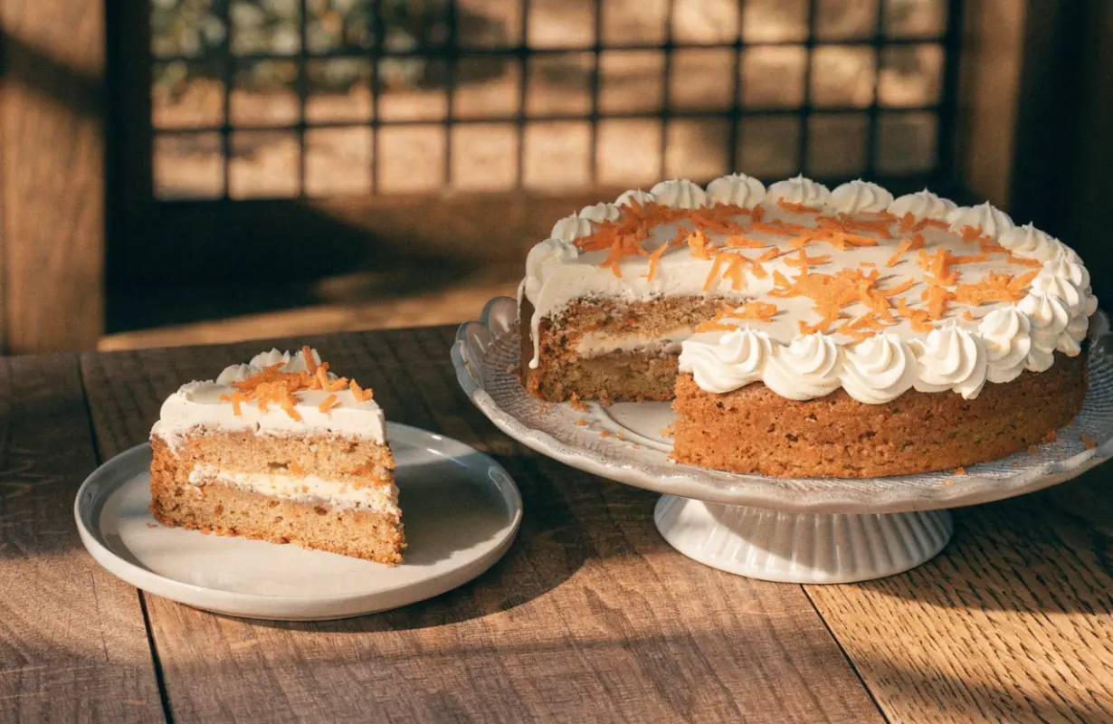 Brazilian carrot cake Recipe with chocolate glaze
